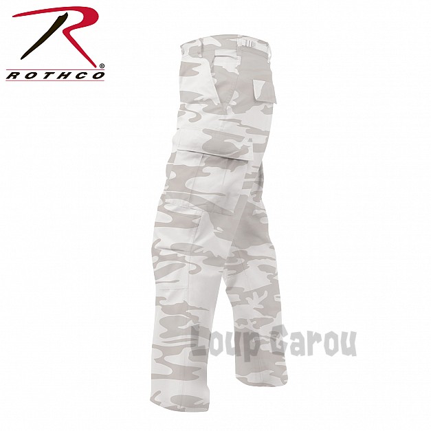 * Kalhoty BDU WHITE CAMO