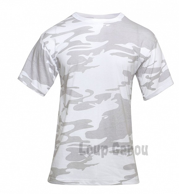 Triko WHITE CAMO