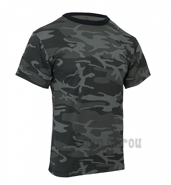 Triko BLACK CAMO