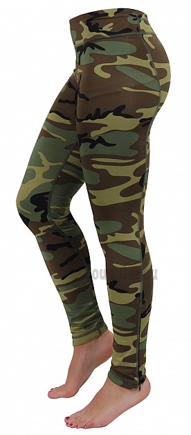 *Legíny ZIP WOODLAND