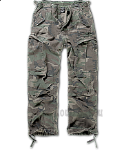 Kalhoty BRANDIT M65 VINTAGE WOODLAND
