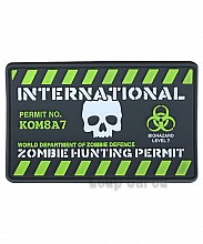Nášivka Patch pro povolení k lovu zombie