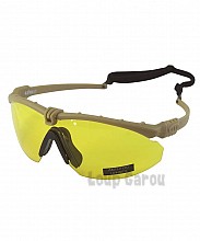 Brýle Ranger - Coyote,Černá, Oliva, Camo - Žlutá čočka