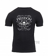 * Triko BLACK FREEDOM