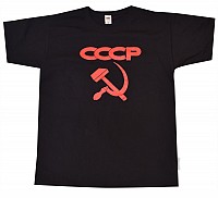 * triko CCCP Rusko černé