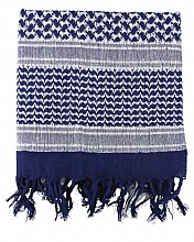 Šátek SHEMAG modrobílý
