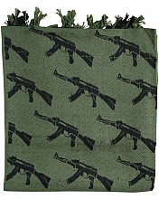 * Šátek SHEMAG zelenočerný AK47